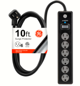 GE 6-Outlet Surge Protector