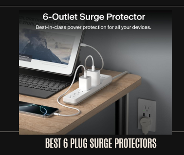 Best 6 Plug Surge Protectors
