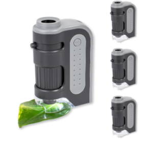 Carson MicroBrite Plus 60x-120x Power LED Lighted Pocket Microscope