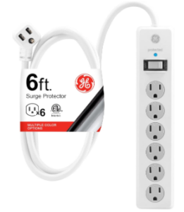 GE Surge Protector Power Strip