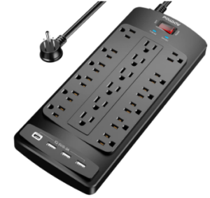 POWSAV Flat Surge Protector