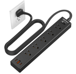 HOPOW Flat Surge Protector