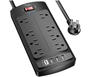 Nuetsa Surge Protector Power Strip