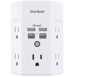 One Beat Multi Plug Expander, Surge Protector