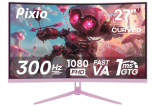 Pixio PXC279 Wave Pink 27 inch Gaming Monitor