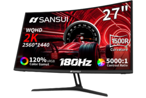 SANSUI 27 Inch WQHD Monitor