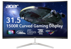 Acer Nitro 31.5 inch FHD Curved PC Gaming Monitor