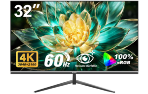 Gawfolk 32 Inch 4K UHD Computer Monitor