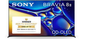 Sony 55/65 Inch BRAVIA 8 II QD OLED 4K HDR Smart Google TV